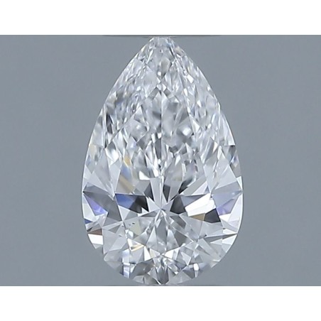 Diament szlif gruszkowy, 0.5ct, VS2, D, GIA 7531864414