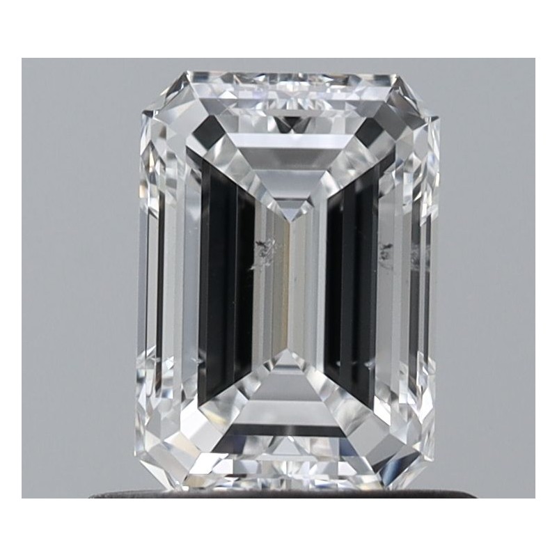 Diament szlif szmaragdowy, 0.7ct, SI2, E, GIA 6541065546