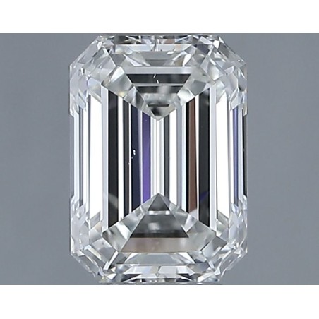 Diament szlif szmaragdowy, 1.01ct, SI1, H, GIA 7543169440