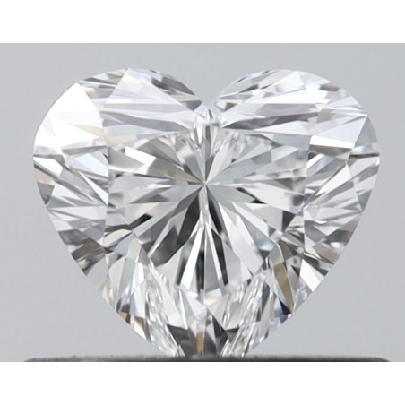 Diament serce, 0.42ct, VVS2, E, GIA 7522771599