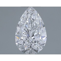 Diament szlif gruszkowy, 0.6ct, VS2, D, GIA 1549057615