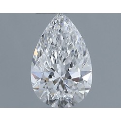 Diament szlif gruszkowy, 0.52ct, VS1, D, GIA 7538977020