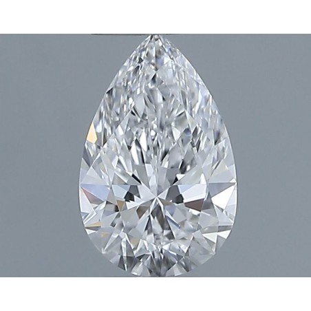 Diament szlif gruszkowy, 0.52ct, VS1, D, GIA 7538977020