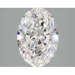 Diament laboratoryjny szlif owalny, 2.08ct, VVS2, F, IGI LG752590721