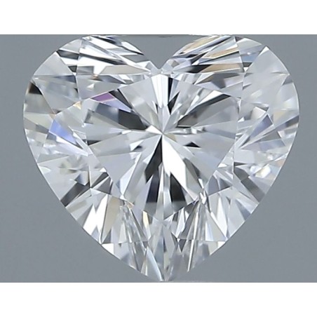 Diament serce, 0.5ct, VS1, F, GIA 7531872002