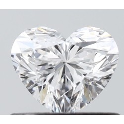 Diament serce, 0.5ct, VVS2, D, GIA 6531359826