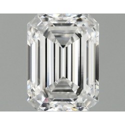 Diament laboratoryjny szlif szmaragdowy, 1.1ct, VVS2, D, IGI LG712505138
