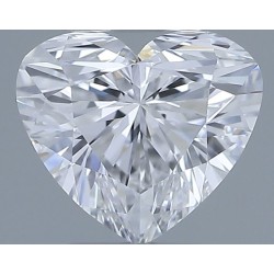 Diament serce, 0.53ct, VVS1, D, GIA 2538285462