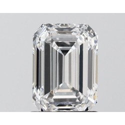 Diament laboratoryjny szlif szmaragdowy, 1.48ct, VVS2, D, IGI LG700569649