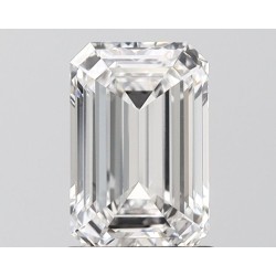 Diament laboratoryjny szlif szmaragdowy, 1.39ct, VVS2, E, IGI LG700556267