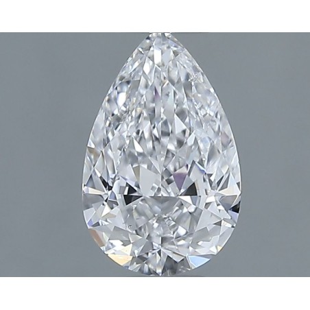 Diament szlif gruszkowy, 0.7ct, SI1, D, GIA 7541178866