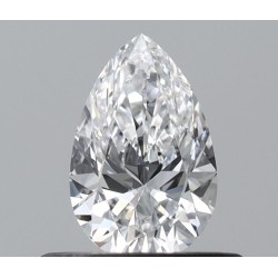 Diament szlif gruszkowy, 0.4ct, VVS1, D, GIA 6542073174