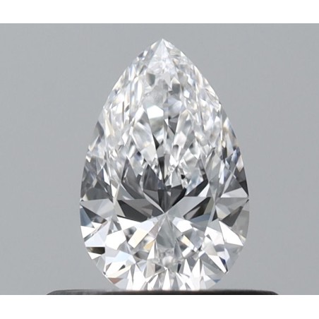 Diament szlif gruszkowy, 0.4ct, VVS1, D, GIA 6542073174