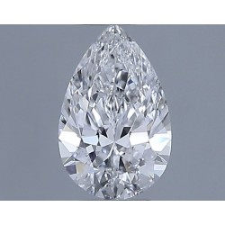 Diament szlif gruszkowy, 0.61ct, SI2, E, GIA 7542004830