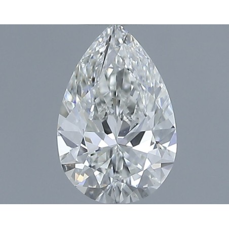 Diament szlif gruszkowy, 0.51ct, SI1, I, GIA 6532386756