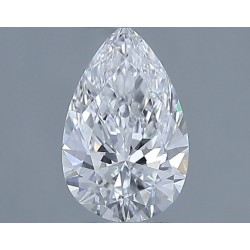 Diament szlif gruszkowy, 0.61ct, VVS2, D, GIA 6545076153