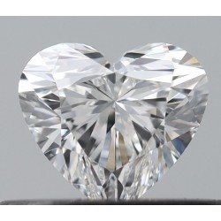 Diament serce, 0.3ct, VVS2, E, GIA 1543210969