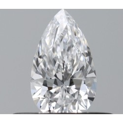 Diament szlif gruszkowy, 0.3ct, VVS1, D, GIA 6541162588