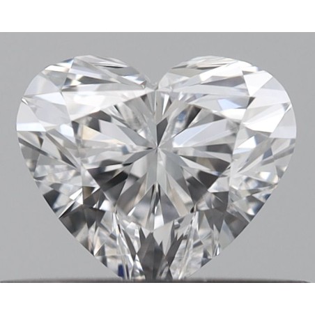 Diament serce, 0.34ct, VVS1, D, GIA 5526042935