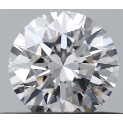Diament szlif okrągły, 0.33ct, VVS1, D, GIA 6545188907