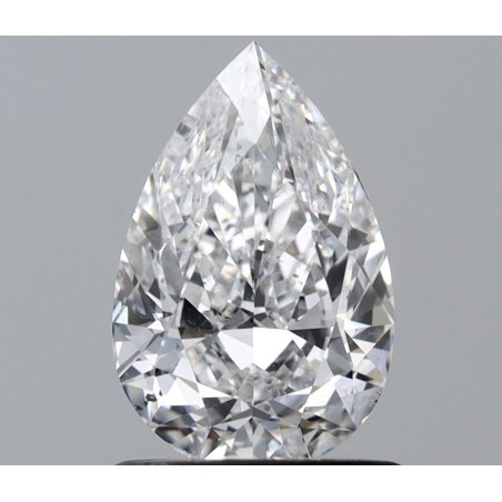 Diament szlif gruszkowy, 0.9ct, SI2, E, GIA 2546070493