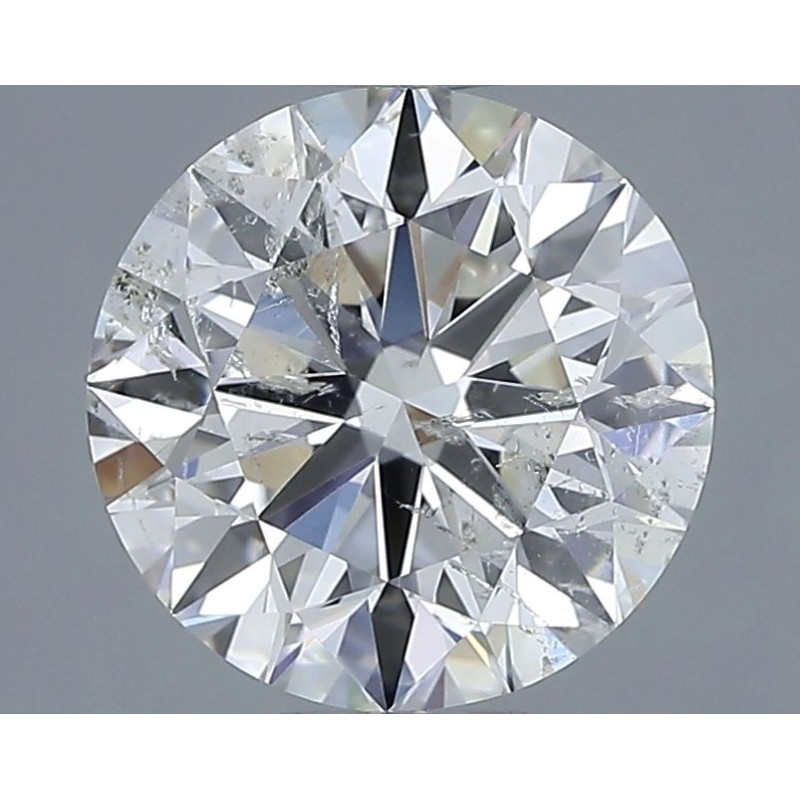 Diament szlif okrągły, 2ct, SI2, I, IGI 737595040