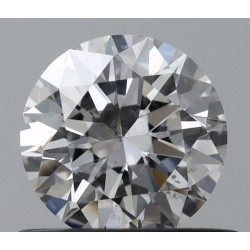Diament szlif okrągły, 0.5ct, SI2, E, GIA 6541163770