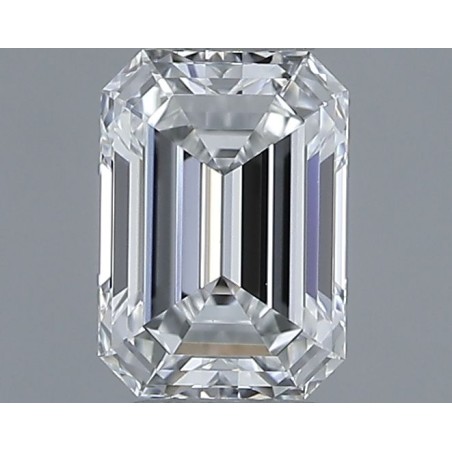 Diament szlif szmaragdowy, 0.71ct, VVS2, D, GIA 7548193499