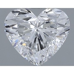 Diament serce, 0.71ct, VS2, D, GIA 3535706404