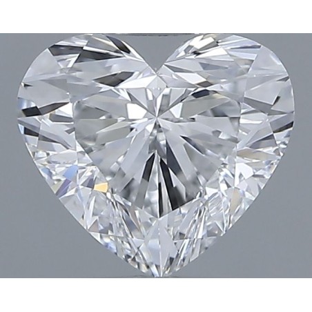 Diament serce, 0.71ct, VS2, D, GIA 3535706404