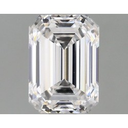 Diament laboratoryjny szlif szmaragdowy, 1.06ct, VVS2, D, IGI LG673413367