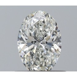 Diament szlif owalny, 0.52ct, VS2, H, IGI 746530010