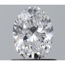 Diament szlif owalny, 0.7ct, SI1, D, GIA 6545121989