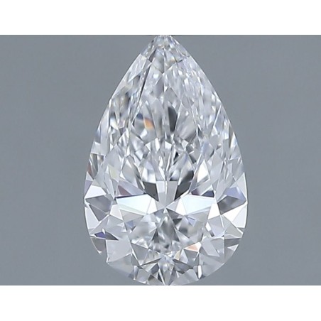 Diament szlif gruszkowy, 0.6ct, VS1, D, GIA 6535960888