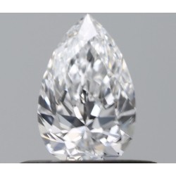 Diament szlif gruszkowy, 0.37ct, VS2, D, GIA 2547186275