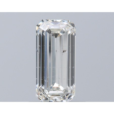 Diament szlif szmaragdowy, 1ct, SI2, G, GIA 1438670232