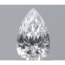 Diament szlif gruszkowy, 0.5ct, VS1, D, GIA 7546164209