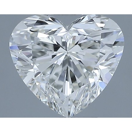 Diament serce, 0.83ct, VS1, I, GIA 6532780398