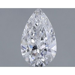 Diament szlif gruszkowy, 0.83ct, SI1, D, GIA 7536851859