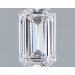 Diament laboratoryjny szlif szmaragdowy, 1.07ct, VVS1, E, IGI LG685537492