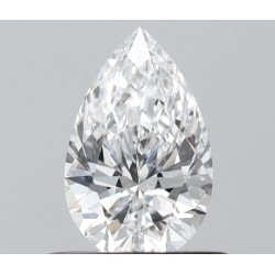 Diament szlif gruszkowy, 0.53ct, VS2, D, GIA 2538990015