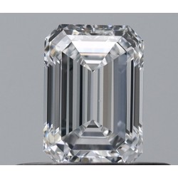 Diament szlif szmaragdowy, 0.41ct, VS2, D, GIA 6545200950