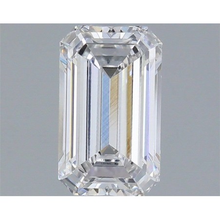 Diament laboratoryjny szlif szmaragdowy, 1.45ct, VVS2, E, IGI LG685537489