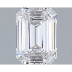 Diament laboratoryjny szlif szmaragdowy, 1.5ct, VVS1, E, IGI LG685537500
