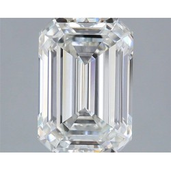 Diament laboratoryjny szlif szmaragdowy, 1.88ct, VVS2, F, IGI LG698546669