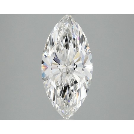 Diament laboratoryjny markiza, 2.1ct, VVS2, E, IGI LG743501287