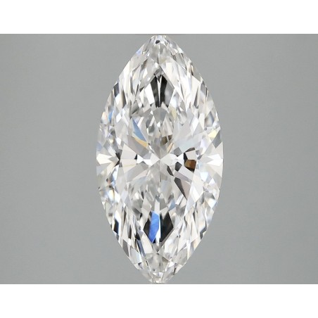 Diament laboratoryjny markiza, 2.1ct, VVS2, E, IGI LG739597487