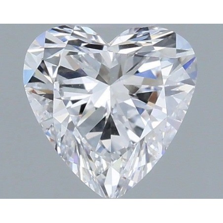 Diament serce, 0.5ct, VS2, D, GIA 2546019501