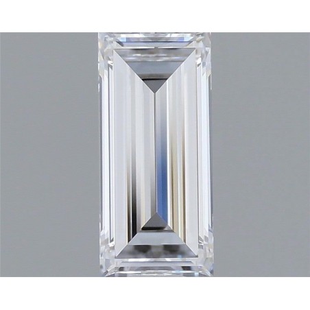 Diament bagietka, 0.34ct, VS1, D, GIA 6545019634