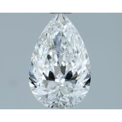 Diament szlif gruszkowy, 1.21ct, SI2, F, HRD 250000304589